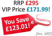 The Synergy Liberty Vertical Designer Radiator from VIP Bathrooms - now only 171.99 GBP!